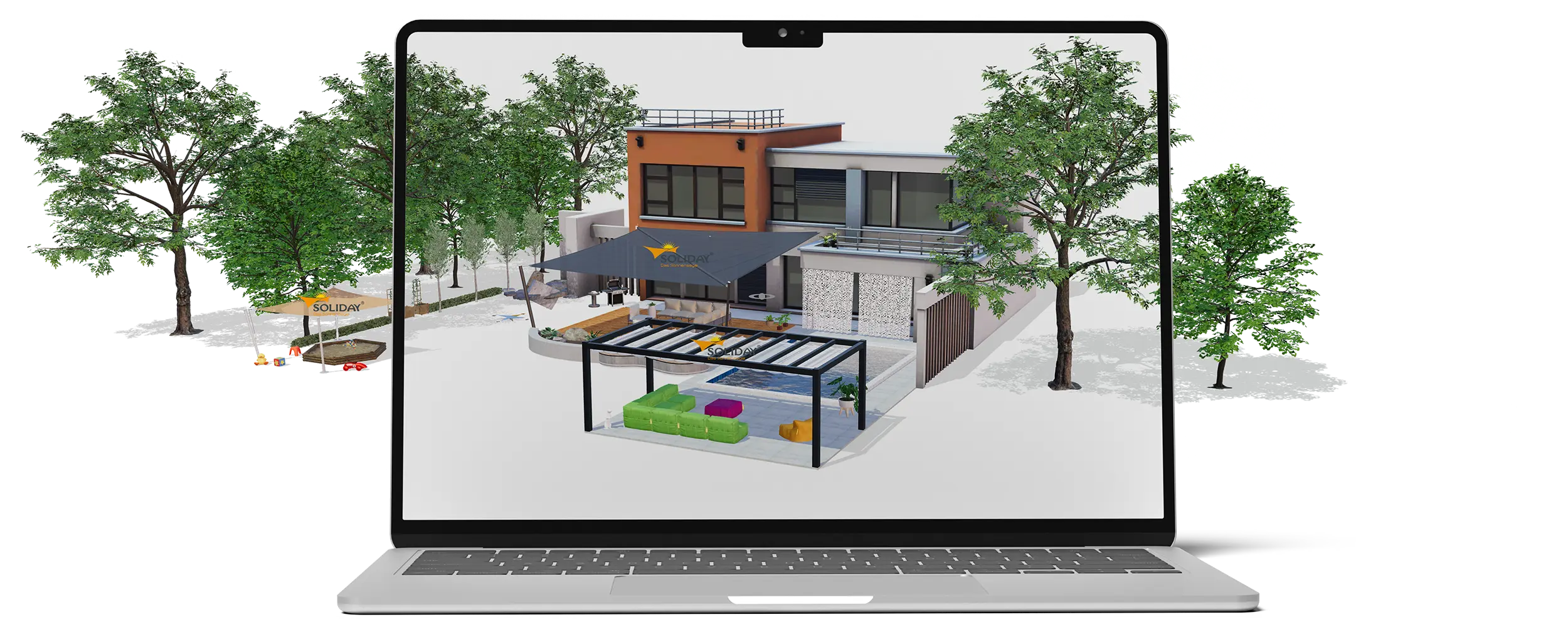 macbook schattenplaner mockup