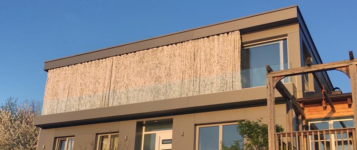 chilly pilley Vorhänge Wasserabweisend Outdoor Vorhang für Balkon Terrasse  und Garten Sonnenblende Sichtschutz Außenvorhang Winddicht Sonnenschutz  (1,5x2,2m, Grau) : : Garten
